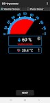 screenshot of DS Hygrometer -Humidity Reader