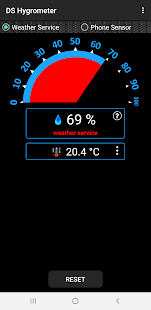 DS Hygrometer -Humidity Reader Screenshot