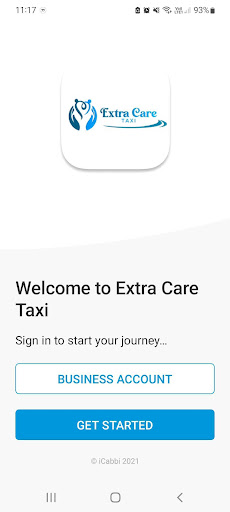Android application Extra Care Taxi screenshort