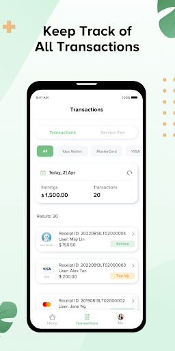 1doc Partner App Screen 2