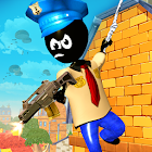 Spider Police Stickman Rope - Hero : Crime City Varies with device