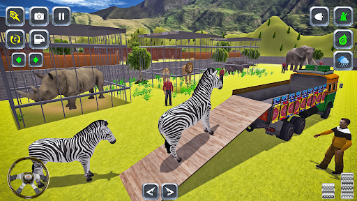Real Animal Cargo Truck Game screenshot 8
