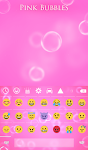 screenshot of Pink Bubbles Wallpaper
