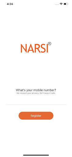 Android application NARSI screenshort