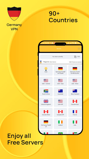 Germany VPN Get German IP Screen 2