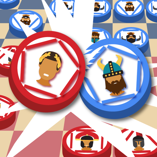 Chess & Checkers mix puzzles logo
