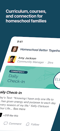 Android application Homeschool Better Together screenshort
