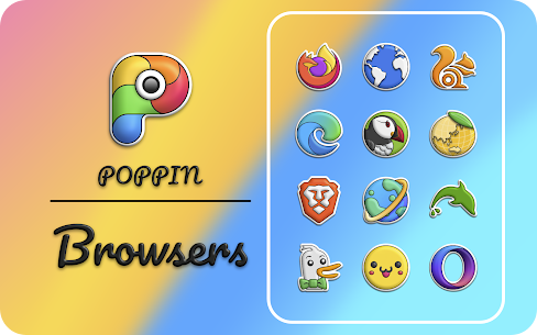 Poppin Icon Pack MOD APK (Patched/Full) 2