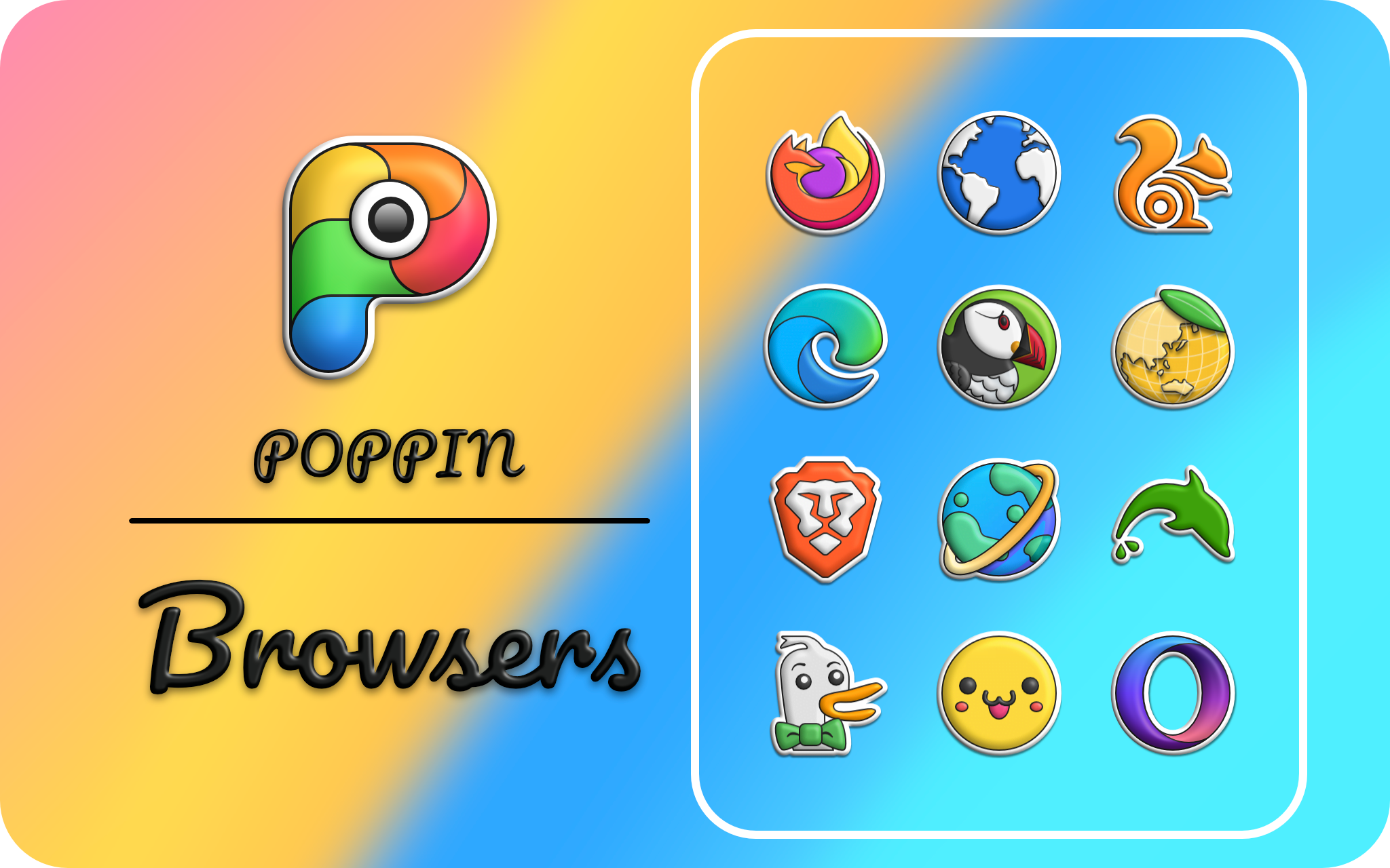 Poppin Icon Pack APK