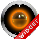 Poweramp Widget Orange Robot icon