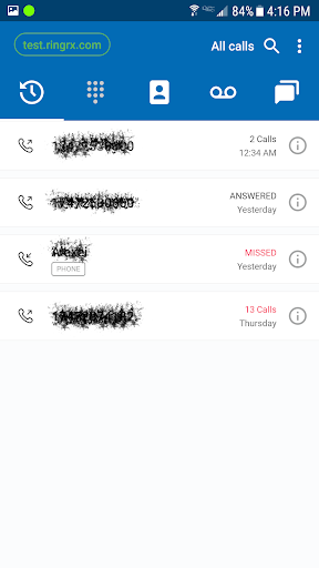 RingRx Screen 2