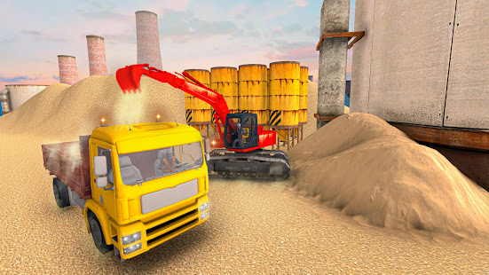 Real Sand Excavator Road Build apkdebit screenshots 7