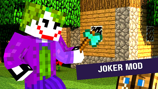 Joker Mod  Skin for Minecraft