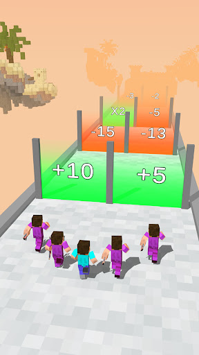 Android application Hero Craft Run 3D screenshort