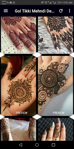 Gol Tikki Mehndi Design Latest Screenshot 4 - AppWisp.com