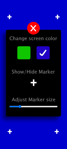Green Screen with marker Screen 2