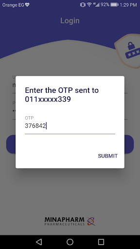 Minapharm-Auth Screen 3
