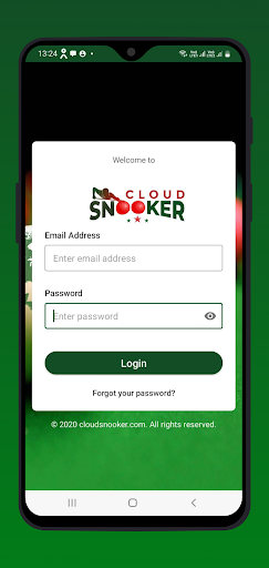 Android application Cloud Snooker Scoring screenshort