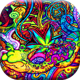 Trippy Weed Live Wallpaper icon