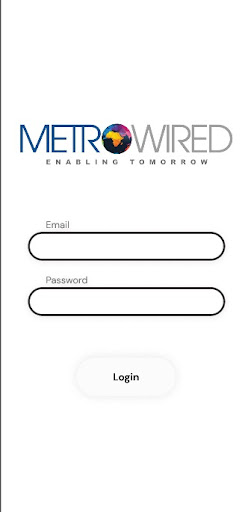 Android application MetroWired App screenshort