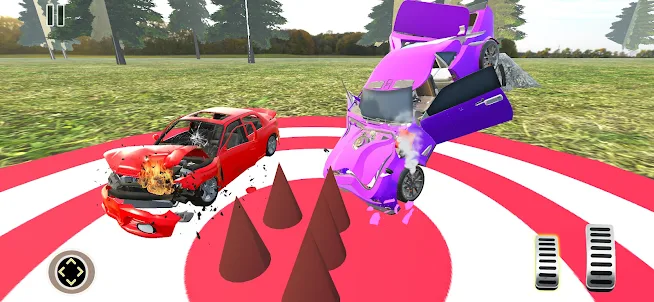 Mega Ramp High Speed Car Crash
