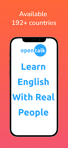 Open Talk English Speaking App