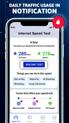 Internet Speed 5G Fast