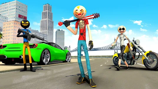 Gangster Bike Game 3d Driving