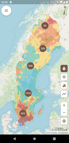 Vindskyddskartan (Shelter Map)のおすすめ画像3