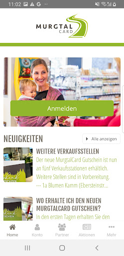Android application MurgtalCard screenshort