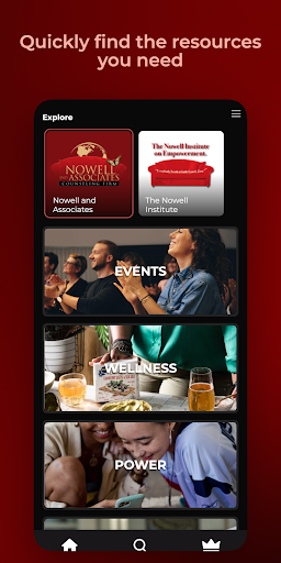 Android application Nowell and Associates screenshort