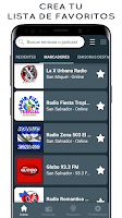 screenshot of Radios de El Salvador en vivo