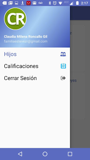 Android application Educa Norma Padres 3.0 screenshort