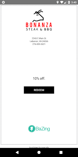 FirstPerks Screen 2