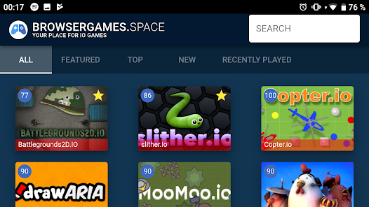 IO Games (Browsergames.Space) - Apps on Google Play