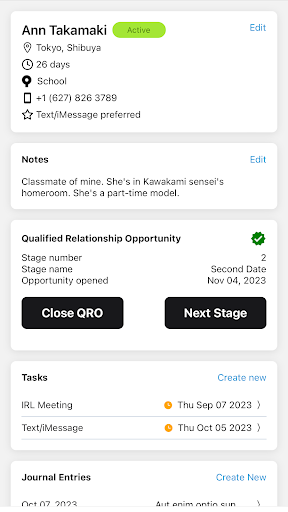 Dateforce Screen 2