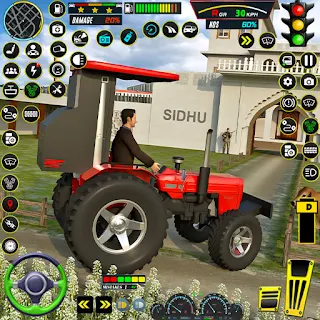 Tractor simulator farm sim 3d apk