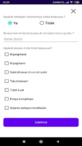 Cek Diabet Screen 3