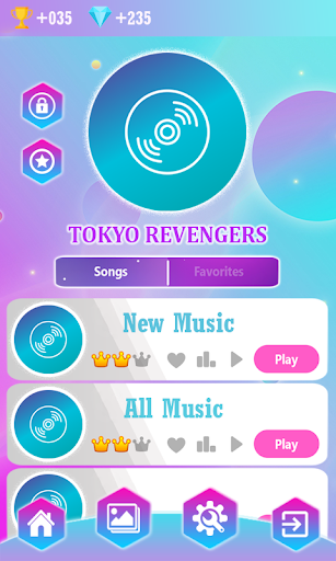 Tokyo Revengers Piano Tiles 1.0 screenshots 1