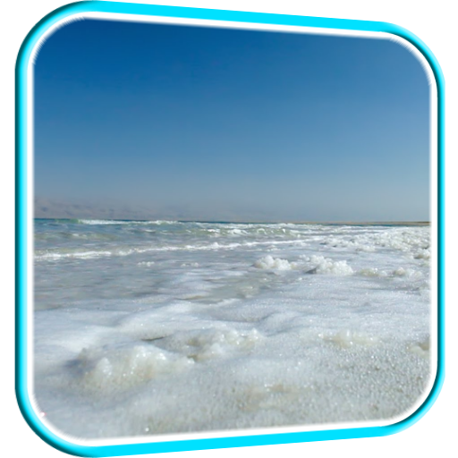 البحر الميت خلفية حية