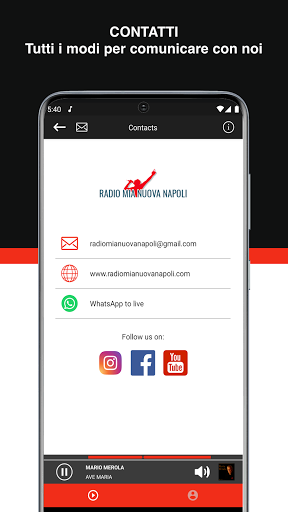 Radio Mia Nuova Napoli Screen 3