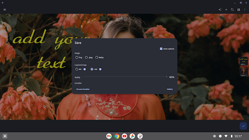 Screenshot of Oojao Image Editor