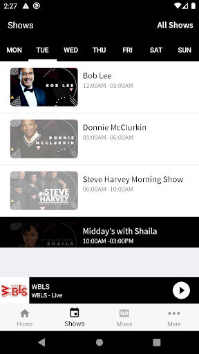 WBLS Screen 2