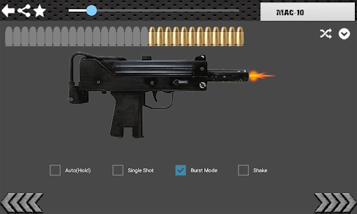 Android application Gun Sound - Weapon Simulator screenshort