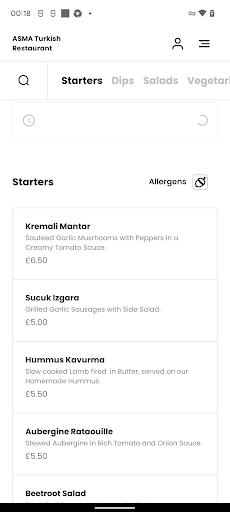 Asma Restaurant Screen 3