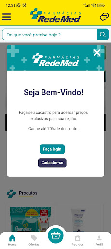 Farmácias RedeMed Screen 2