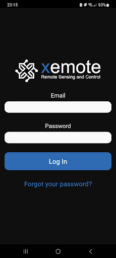 Android application Xemote Mobile screenshort