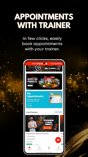 Train With Mohit Screen 3