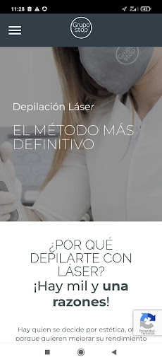 Android application Grupostop screenshort