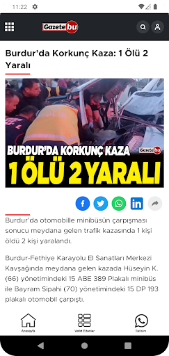 GazeteBU Screen 3